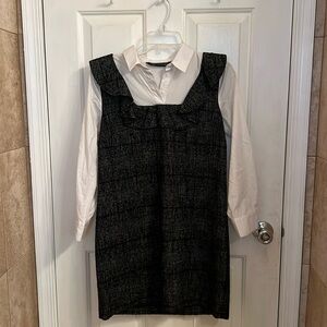 Zara tweed mini dress